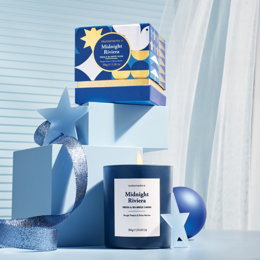 NEW Midnight Riviera Freesia & Sea Breeze Candle